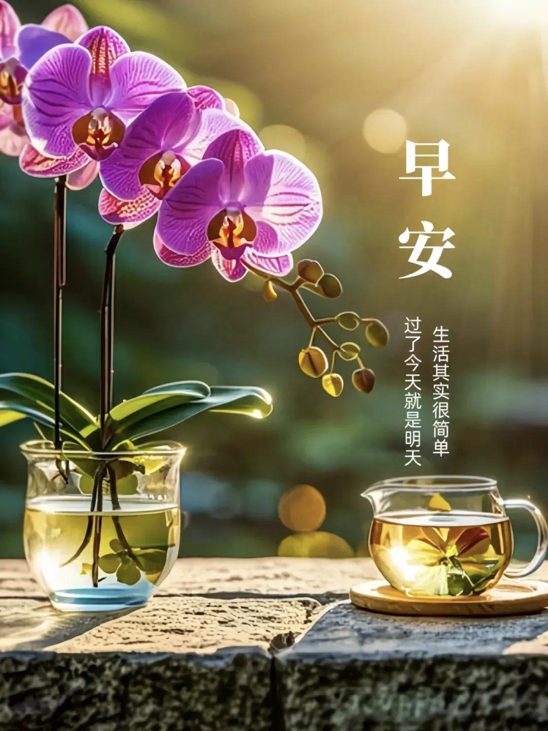 太阳每天都是新的，把过去的不愉快通通忘掉，张开双臂迎接新的美好的一天！