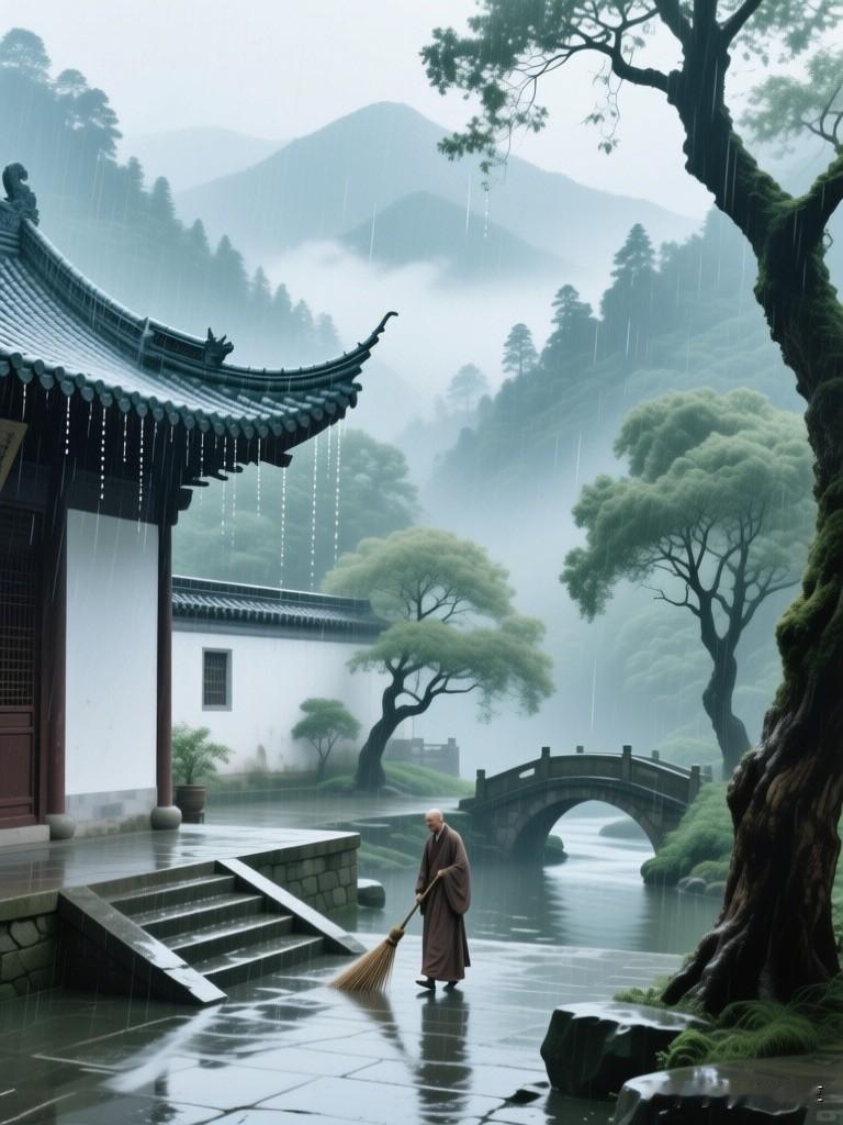 我隔壁住的是个老太太，看上去有六十多岁。

没有老头，经常有个四十来岁的女性总来