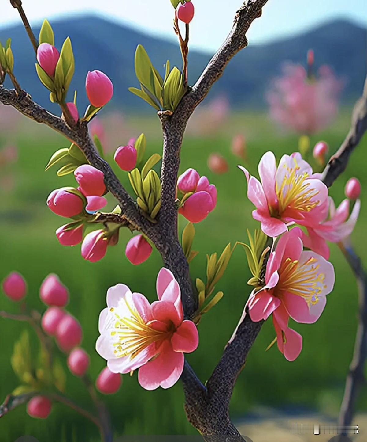 我的今日状态：😁轻松愉快
我这里的天气：☀️晴天，有风吹的天蓝蓝，树摇曳，花瓣