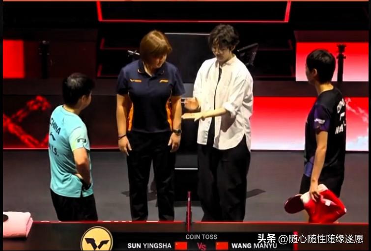 冯天薇说，孙颖莎十几岁就跟她一起打过，刚出道的孙颖莎就在世乒赛打败了冯天薇，
