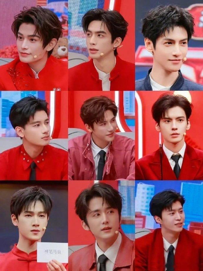 春晚镜头下的男明星怼脸图：丁禹兮 宋威龙 罗云熙 胡先煦 王安宇 毕雯珺 李昀锐