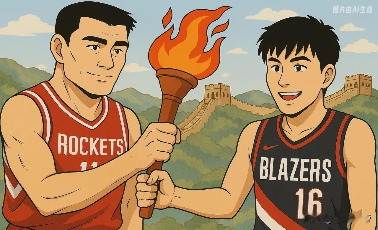 中国长城有了接班人，杨瀚森接过姚明在NBA的火炬！

自从姚明离开NBA后，中国