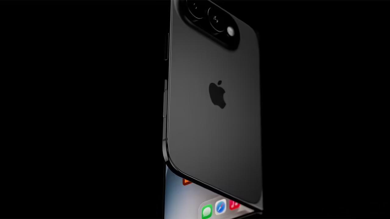 苹果首款折叠手机 iPhone Ultra 渲染图又双叒叕曝光了，看到网友说哪怕