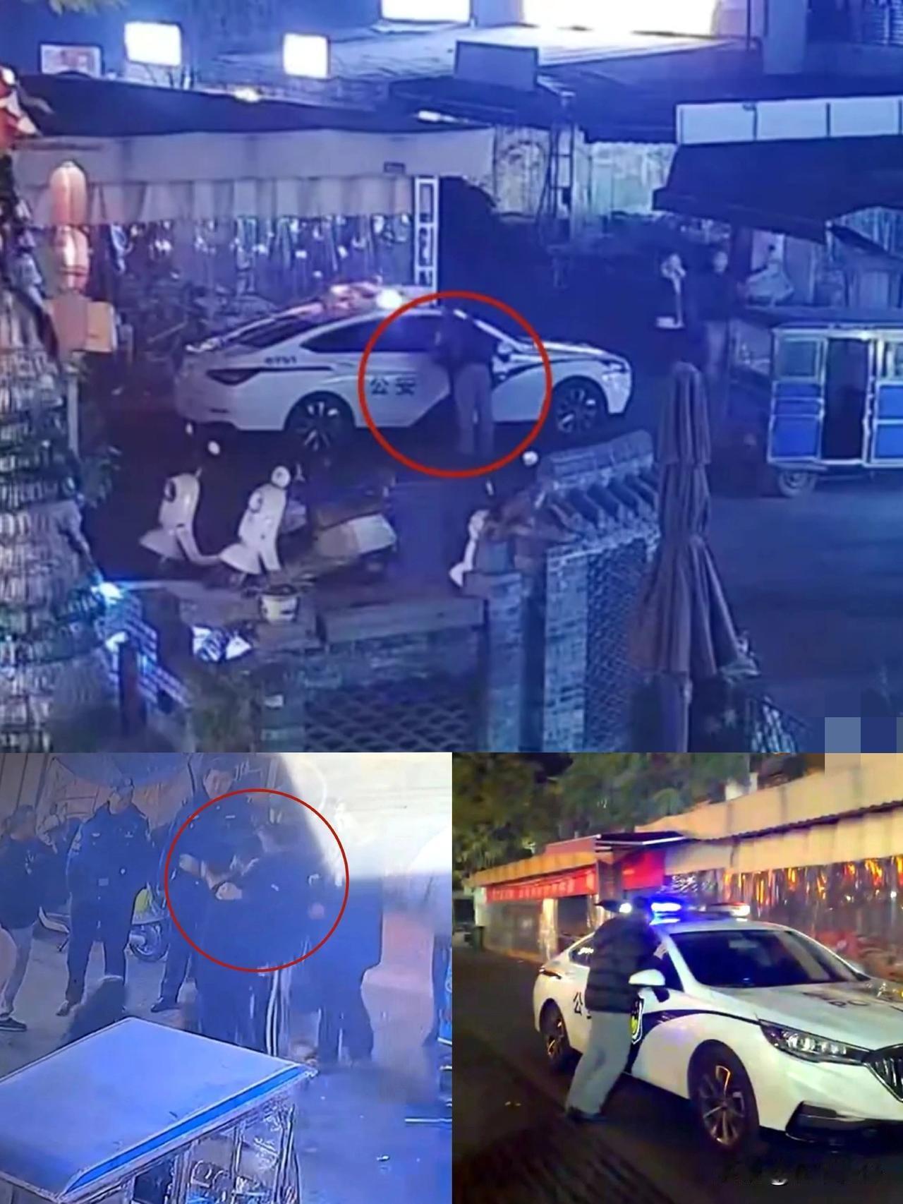 近日眉山洪雅县一男子何某在饮酒后行为失控，公然打砸警用车辆并高声辱骂，被洪雅公安