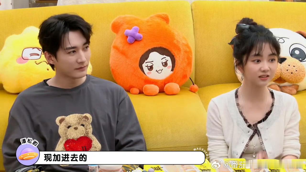 谭松韵刘学义演到后来都不能对视谭松韵刘学义也去毛雪旺了呀！他们的戏现在热播剧哟没