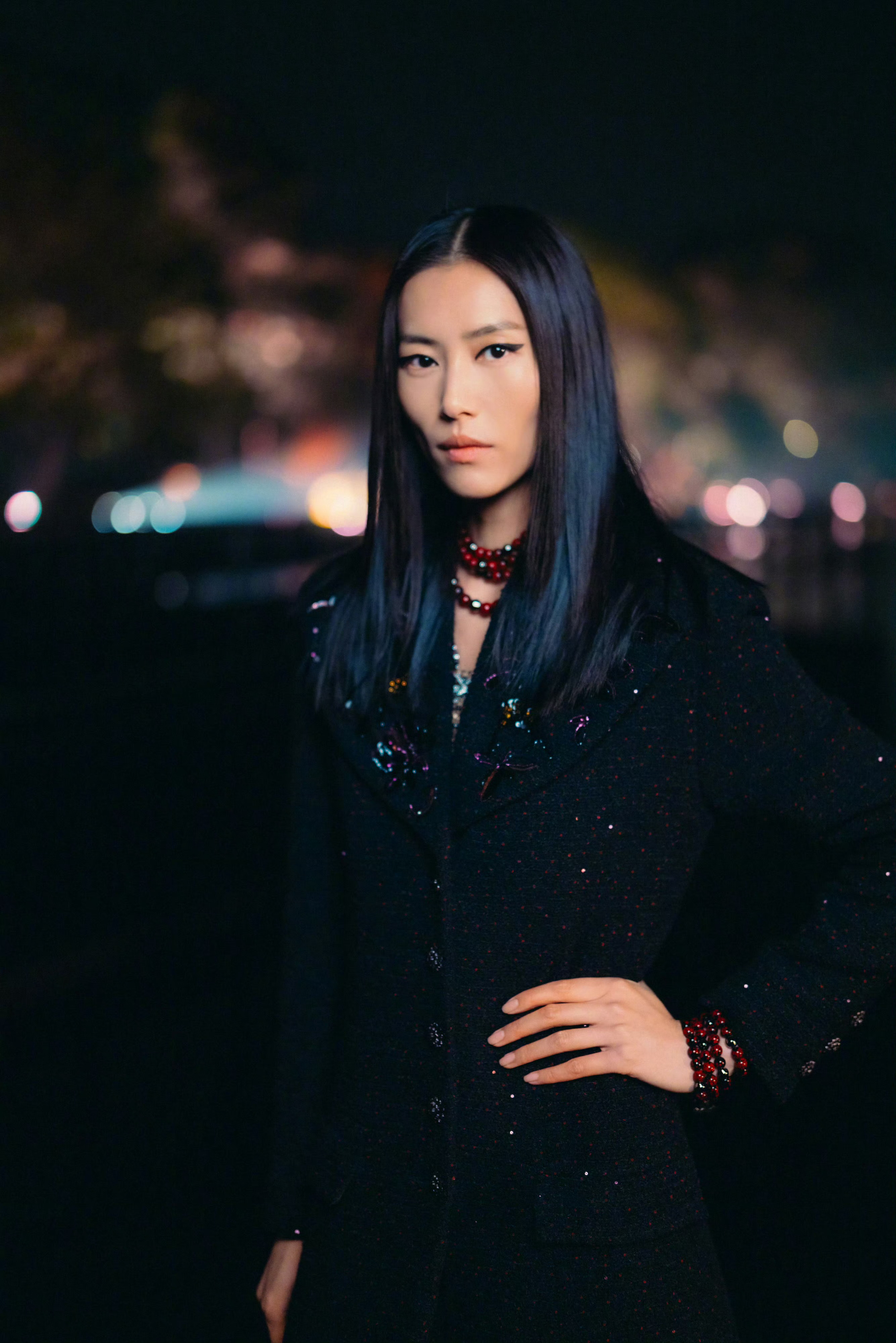 CHANEL 2024/25 早秋高级手工坊系列杭州发布秀———大秀开场加领闭的