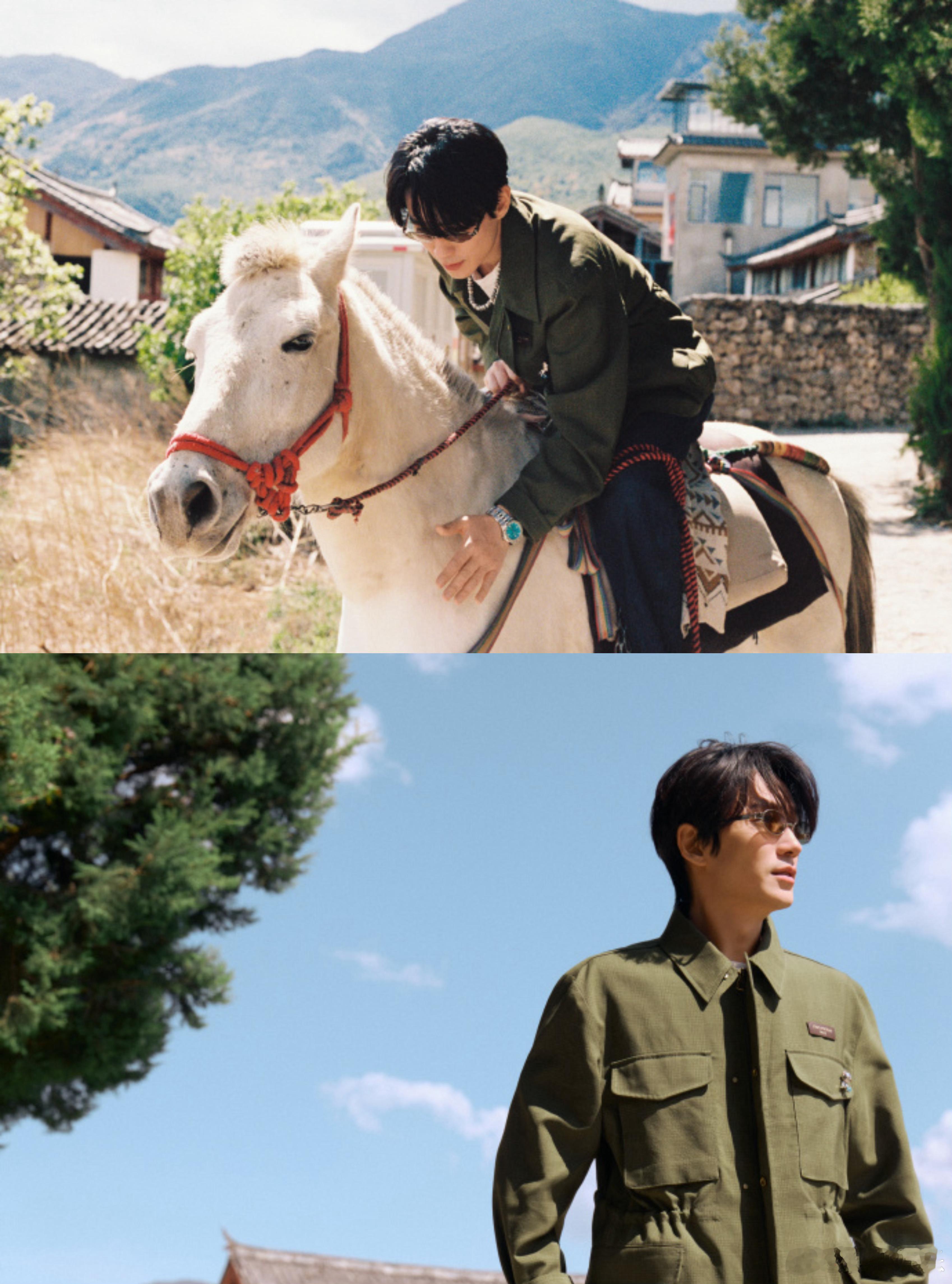 凌晨发布一组生贺写真，祝朱老师生日快乐🎂事业常青，进组顺利！！朱一龙0416生