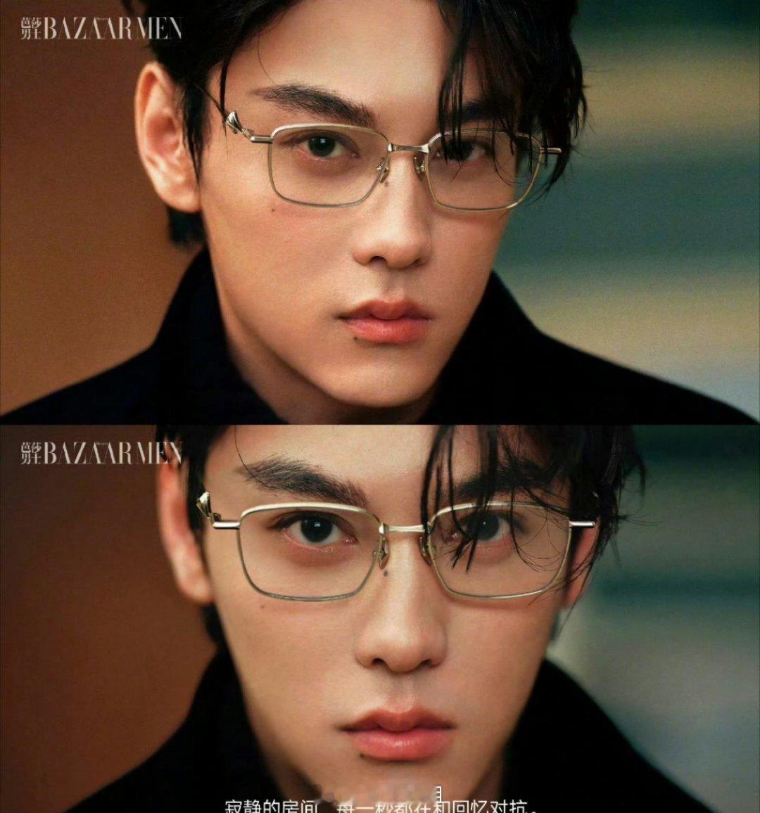 田栩宁《芭莎男士》预告 大家觉得他抗住大怼脸了吗？