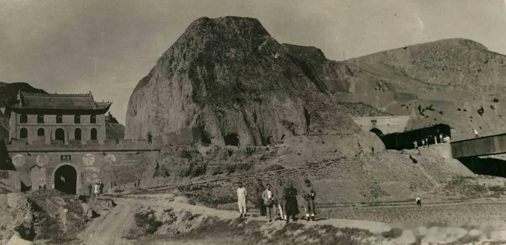 1929年河南洛阳新安函谷关老照片 