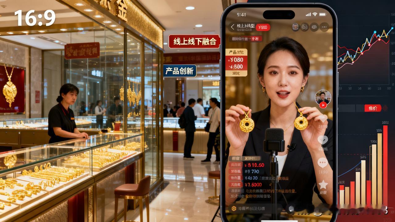 黄金一直是备受青睐的投资和饰品选择，但如今实体金店却陷入了困境。我有个在金店工作