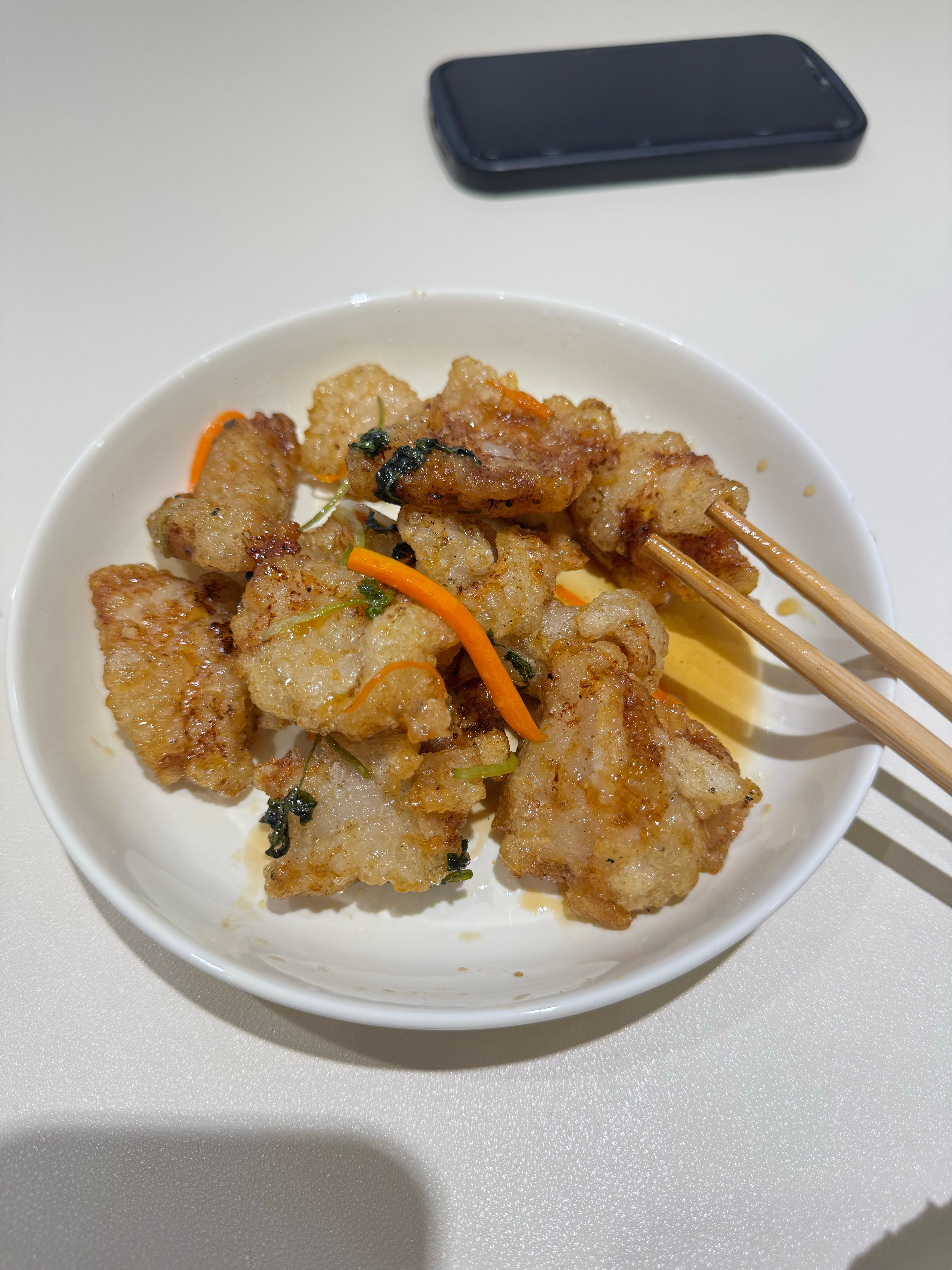 锅包肉，有点失败 