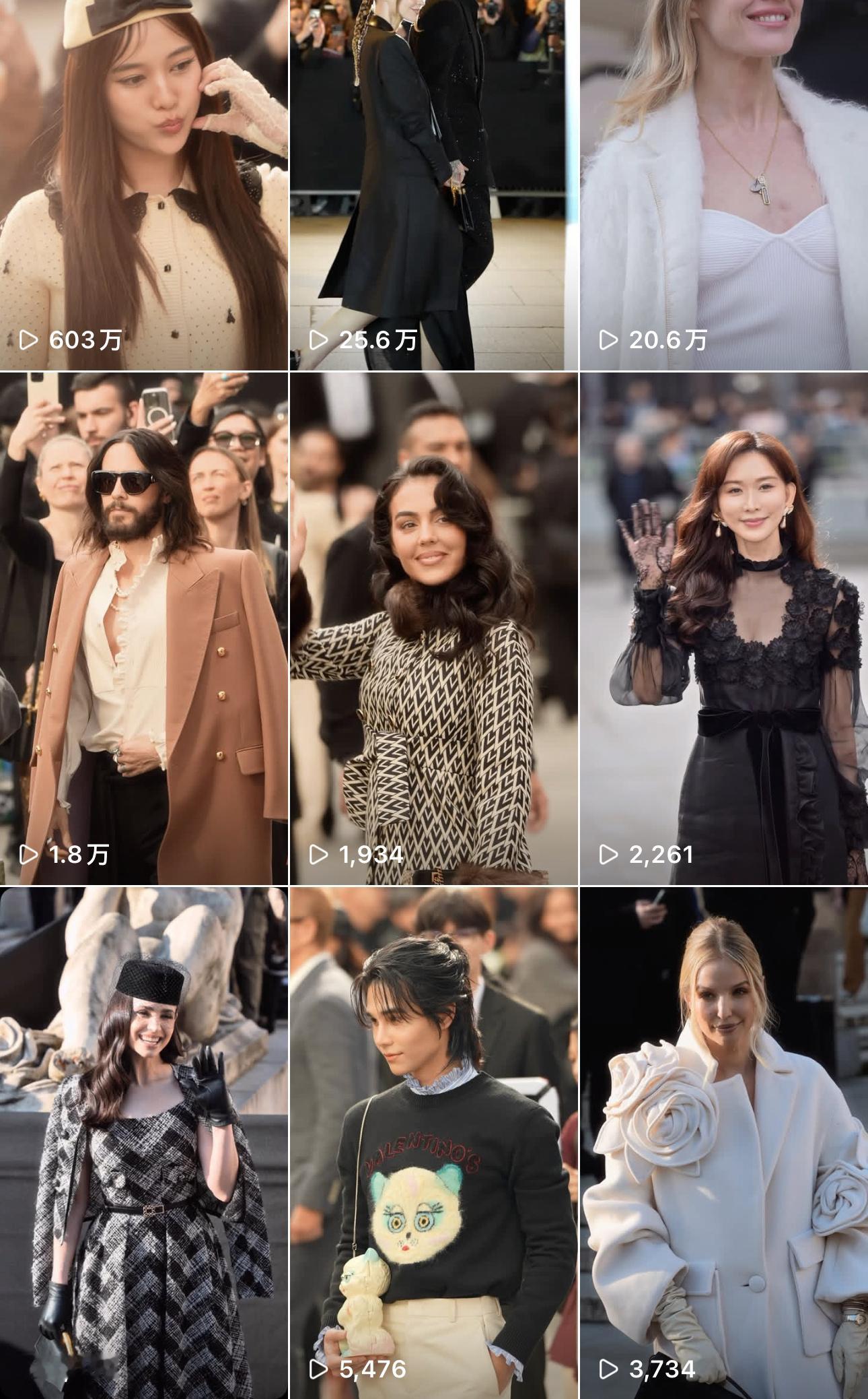 Freen 亮相Valentino 2025秋冬大秀一组新大片，身穿华伦2025