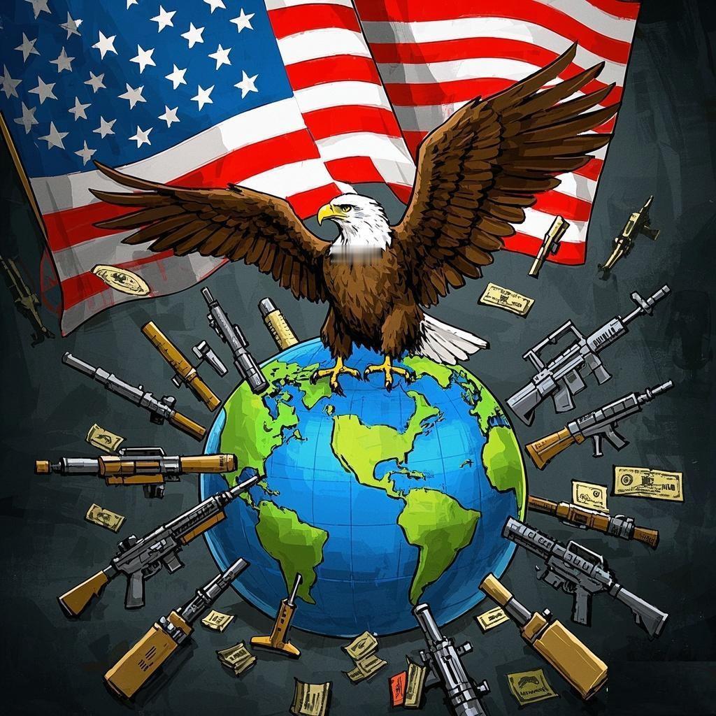 实际上摊牌了，美国远交近攻，稳住中俄，然后疯狂夺取周边一切。
战略重心，集中在控