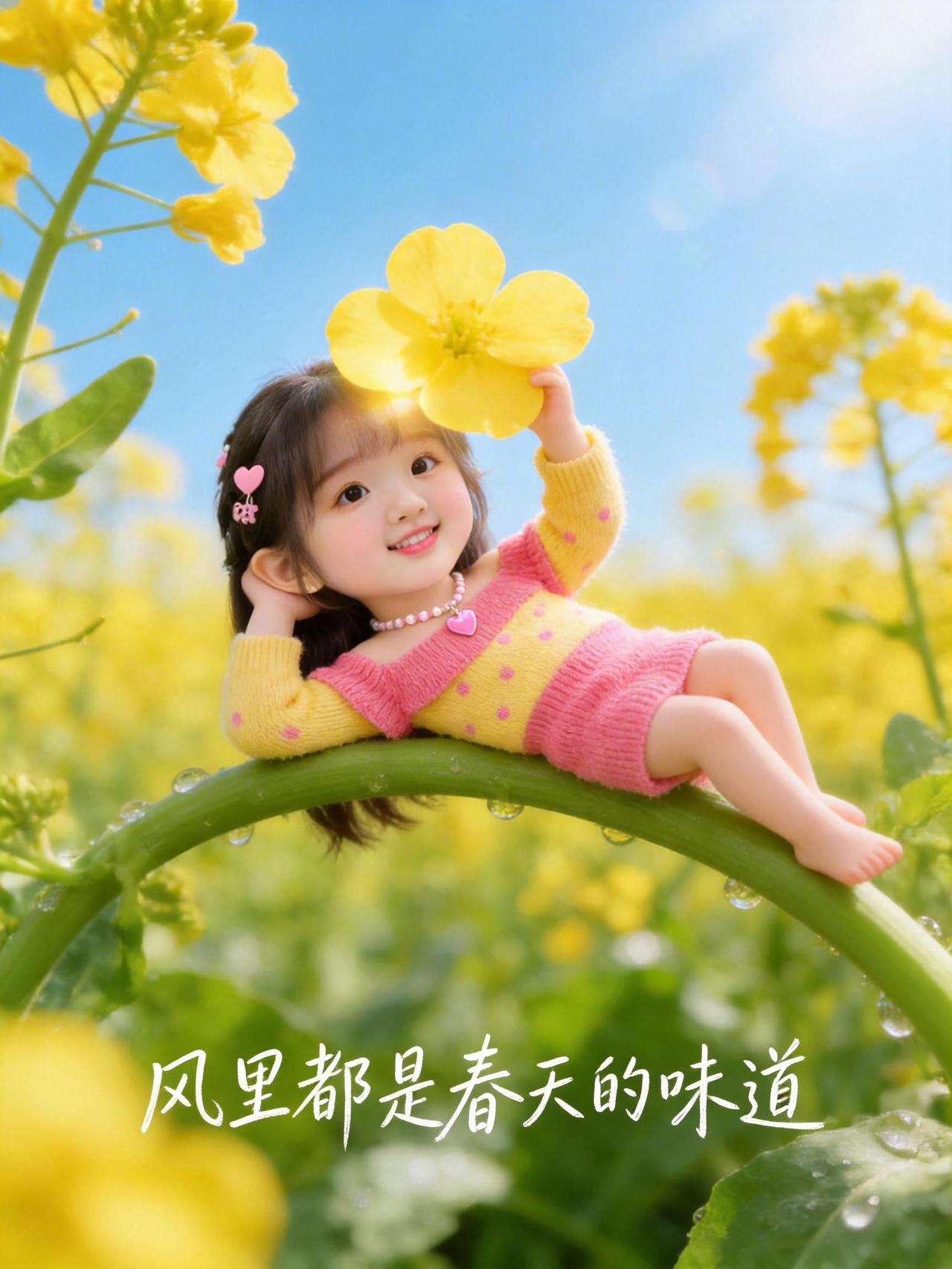 随变ai随便玩可爱小公 最萌小女孩 抖音玩法合伙人