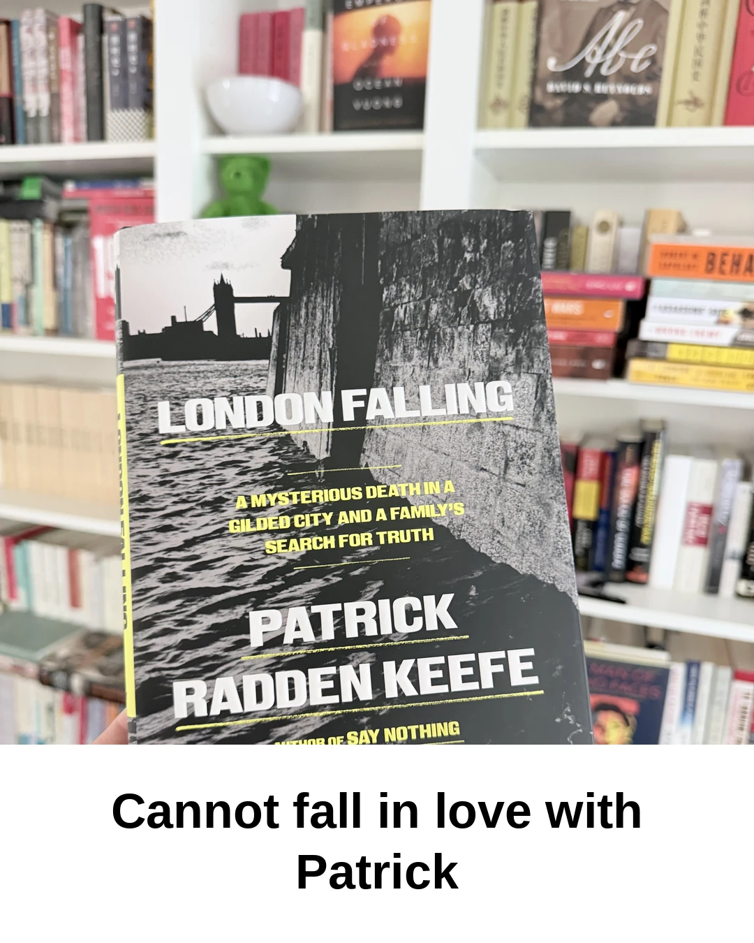 一天读完，Patrick Radden Keefe粉丝可冲