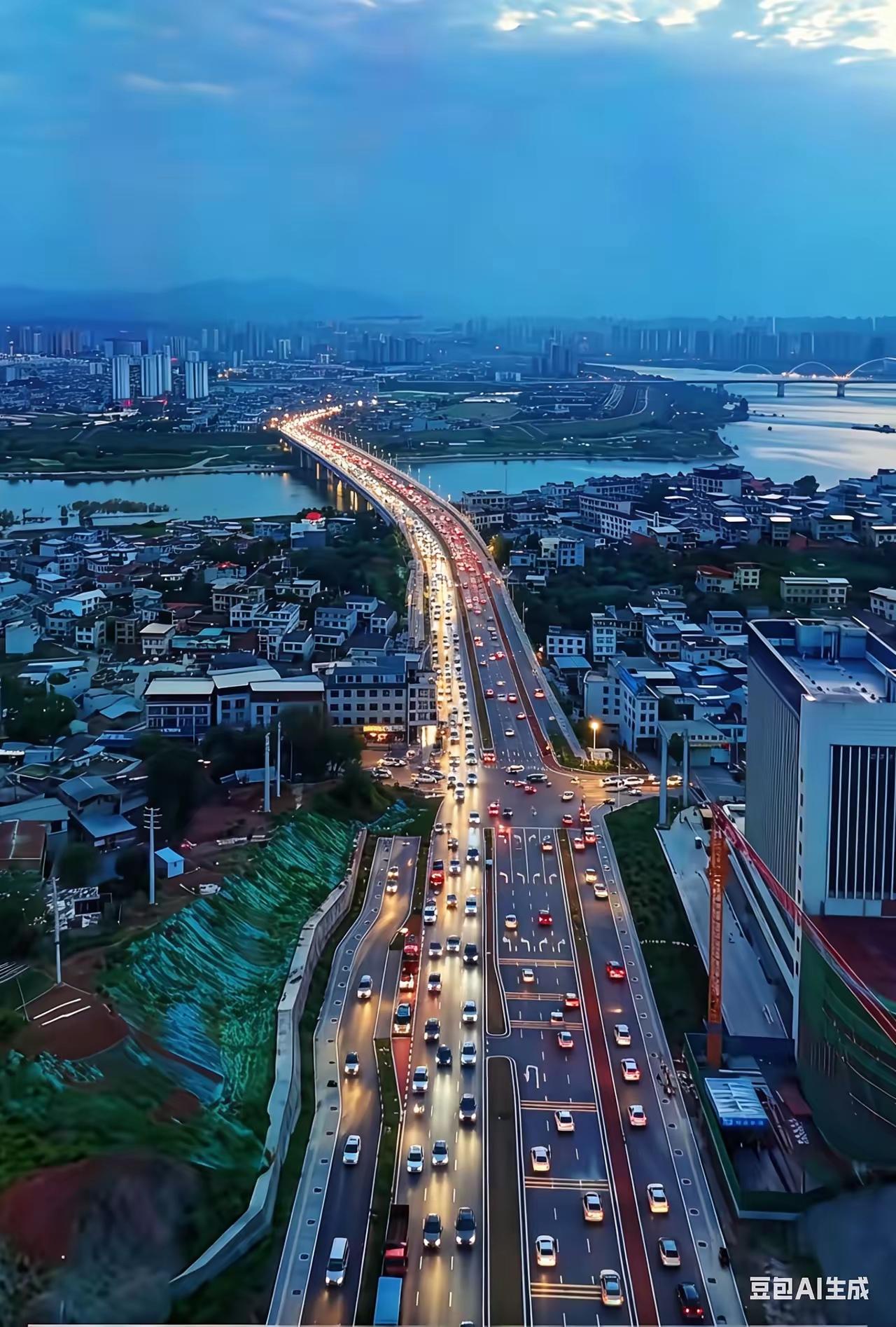 安康城东新区的这段道路设计得怎么样？不得不说，AI在设计领域的确相当出色，它巧妙