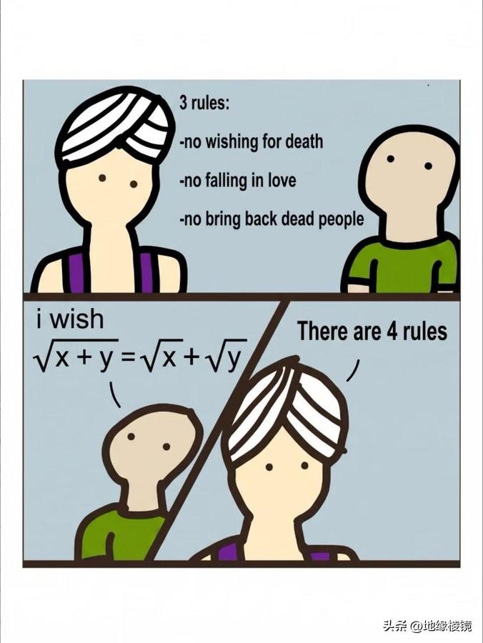 你能看懂这个有趣的数学漫画吗？