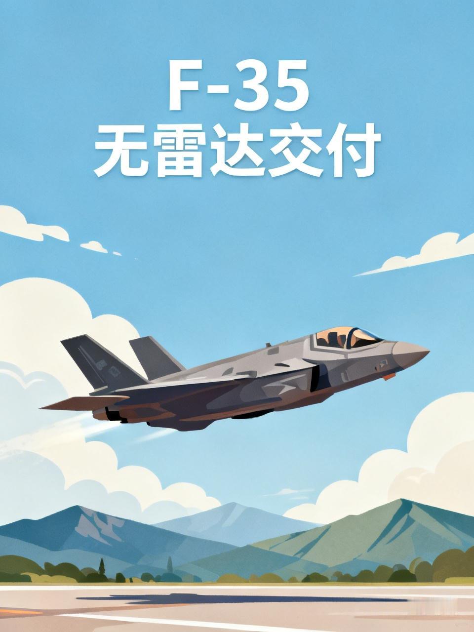 没安装雷达的F-35也能交付霉军?——美国海军陆战接收了首批机头雷达罩内仅安装配