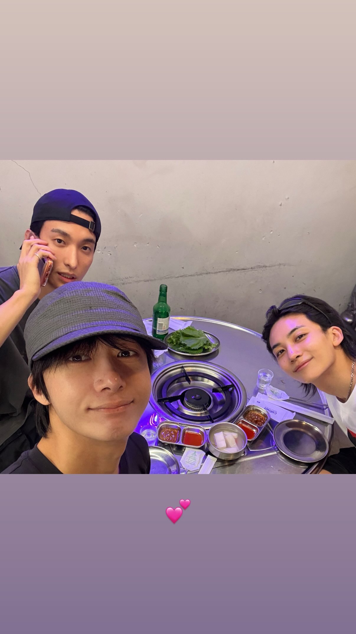 260720 jeonghaniyoo_n IG story更新 亨源相关 