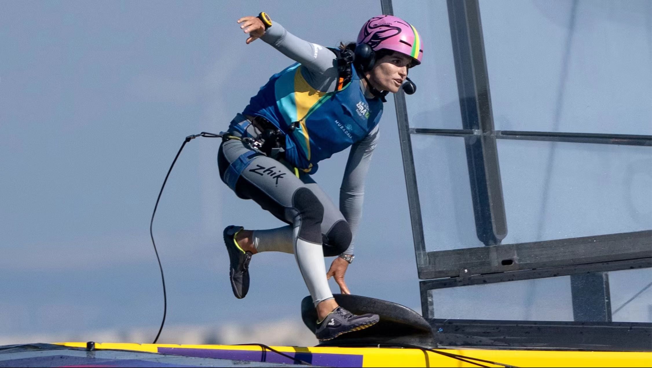 SailGP 赛事资讯巴西队官方确认：舵手马蒂娜·格雷尔在队伍既定阵容调整中正式