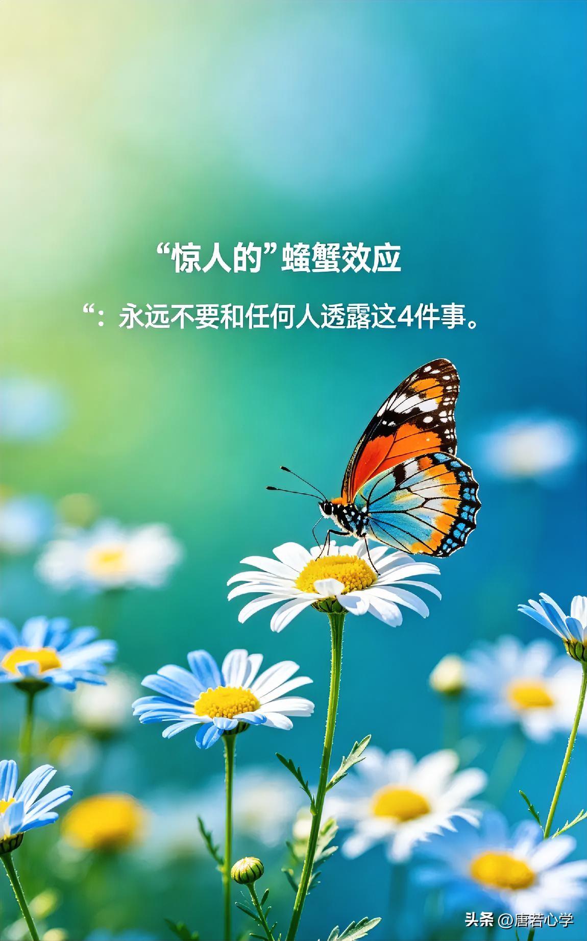 惊人的“螃蟹效应”：永远不要和任何人透露这４件事。

你有没有发现，身边总有些人