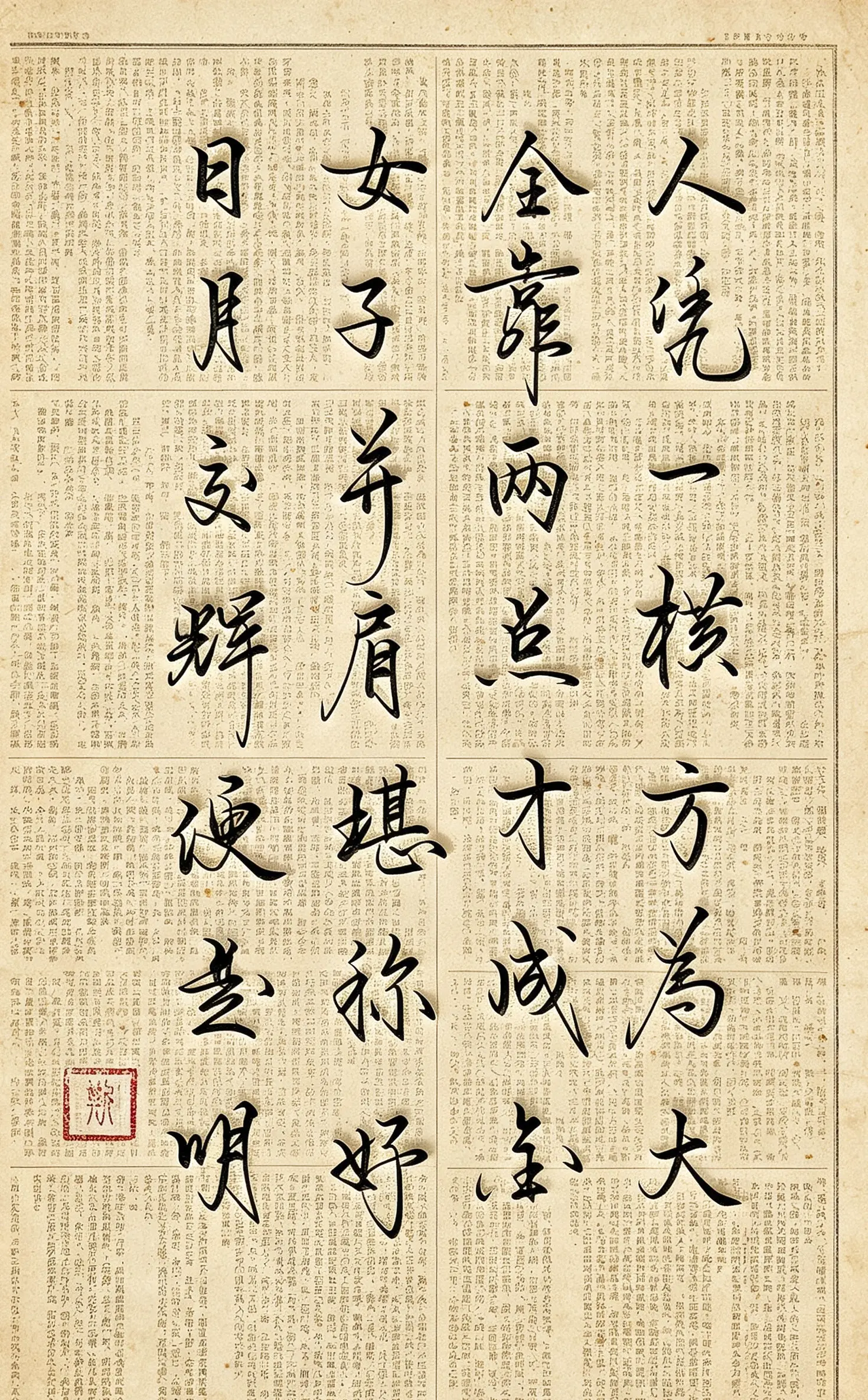 手写 诗词 传统文化 写字是一种生活