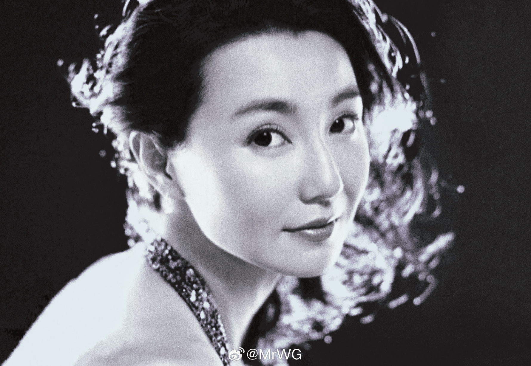 张曼玉旧相簿子 删繁就简，黑白的精粹🤍🖤——“猫”样年华，张曼玉张曼玉 是怎