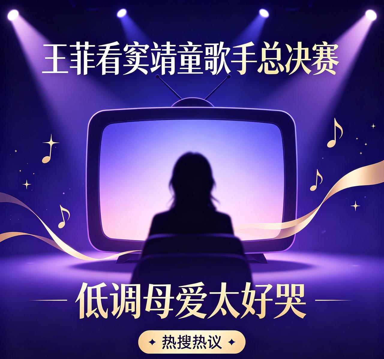 王菲看窦靖童歌手总决赛，低调母爱太好哭
 
王菲看了窦靖童《歌手》总决赛，这条热