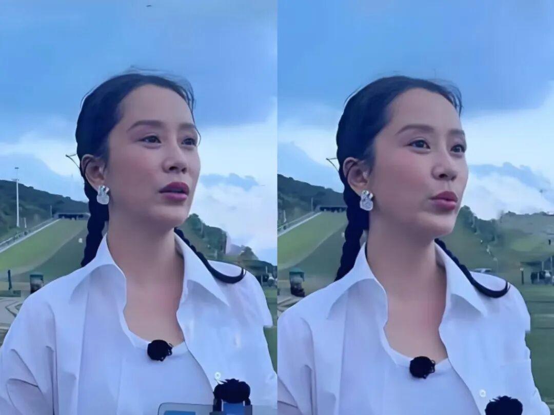 香肠嘴、紧面中，好久不见海清，怎么把自己do到认不出了？ 