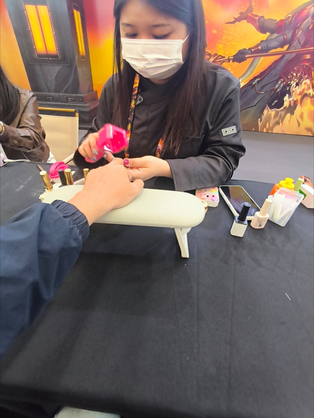 炉石传说 真男人就要做美甲！我这包子可爱吗？ 