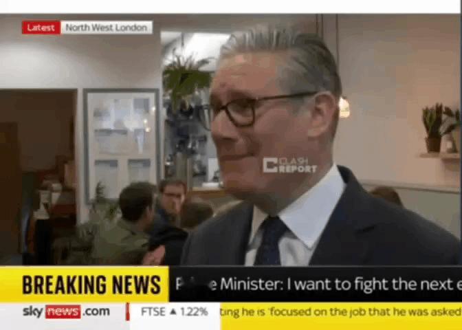 🇬🇧 基尔·斯塔默：没门！

“我哪儿也不会去。

我有责任服务那些将我选入
