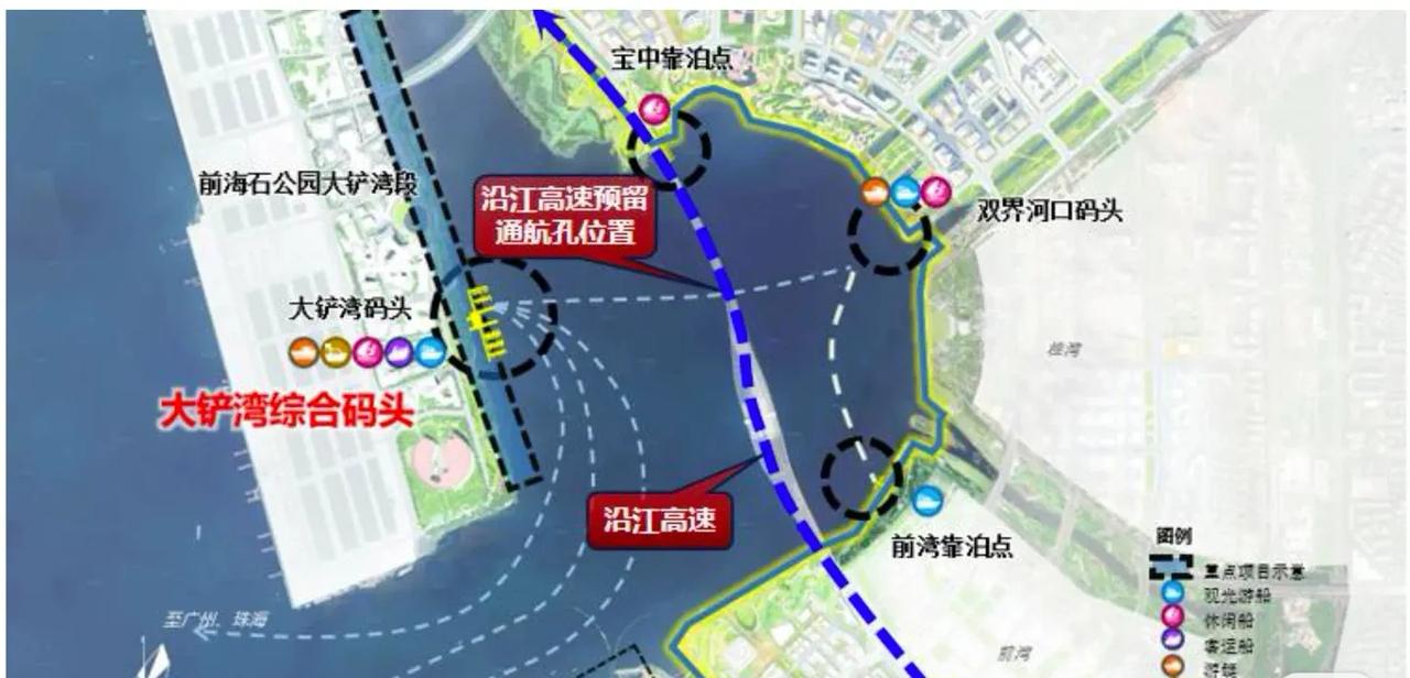 前海以后可以直接坐船去香港澳门珠海广州了！！！