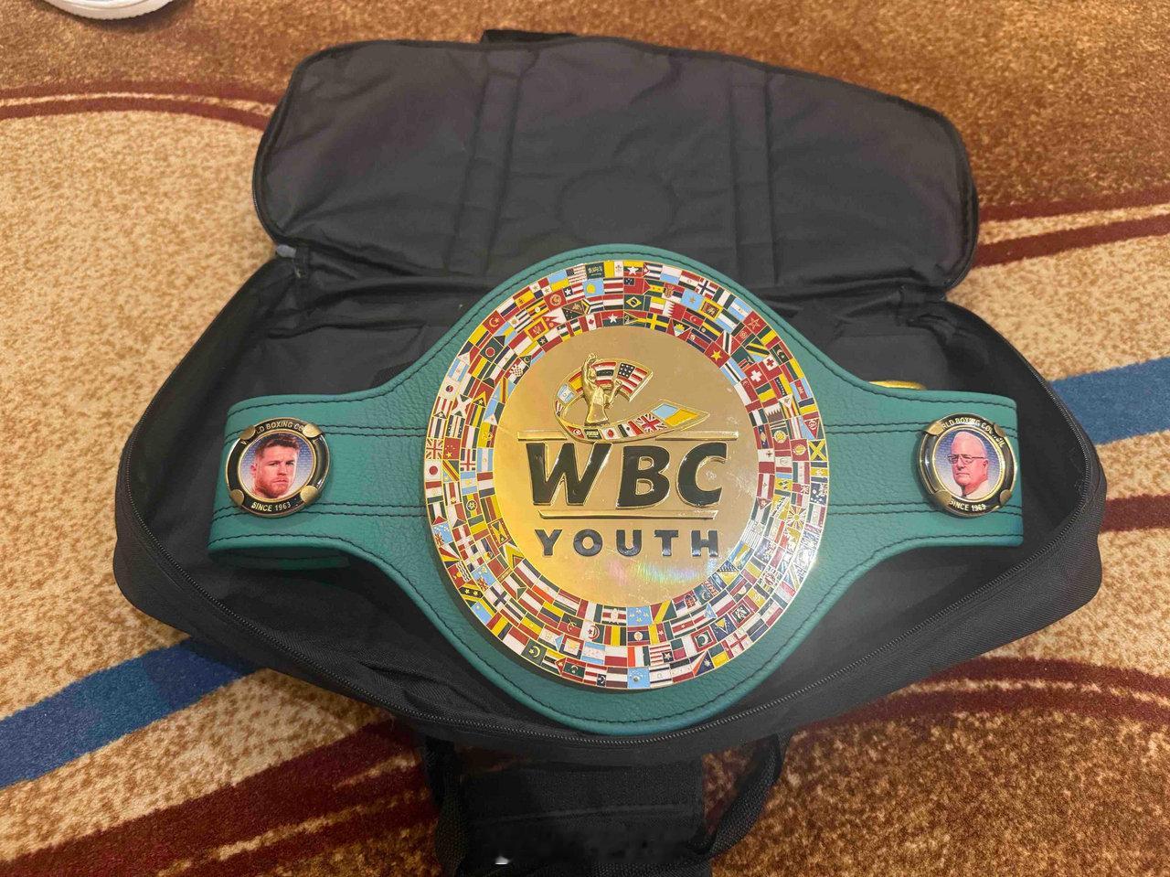浙江宁波22岁拳手拿下WBC世界青年金腰带 武汉WBC拳王争霸赛上，22岁宁波拳