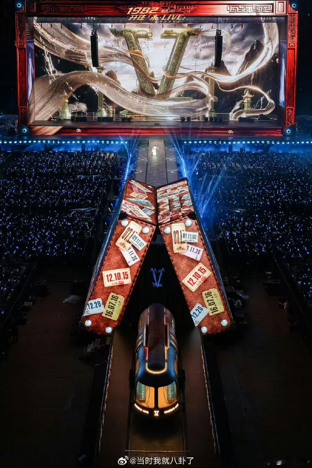 张杰未live是一个爱的能量场 杭州之旅画上圆满句号，两次百场，三天幸福有爱。「