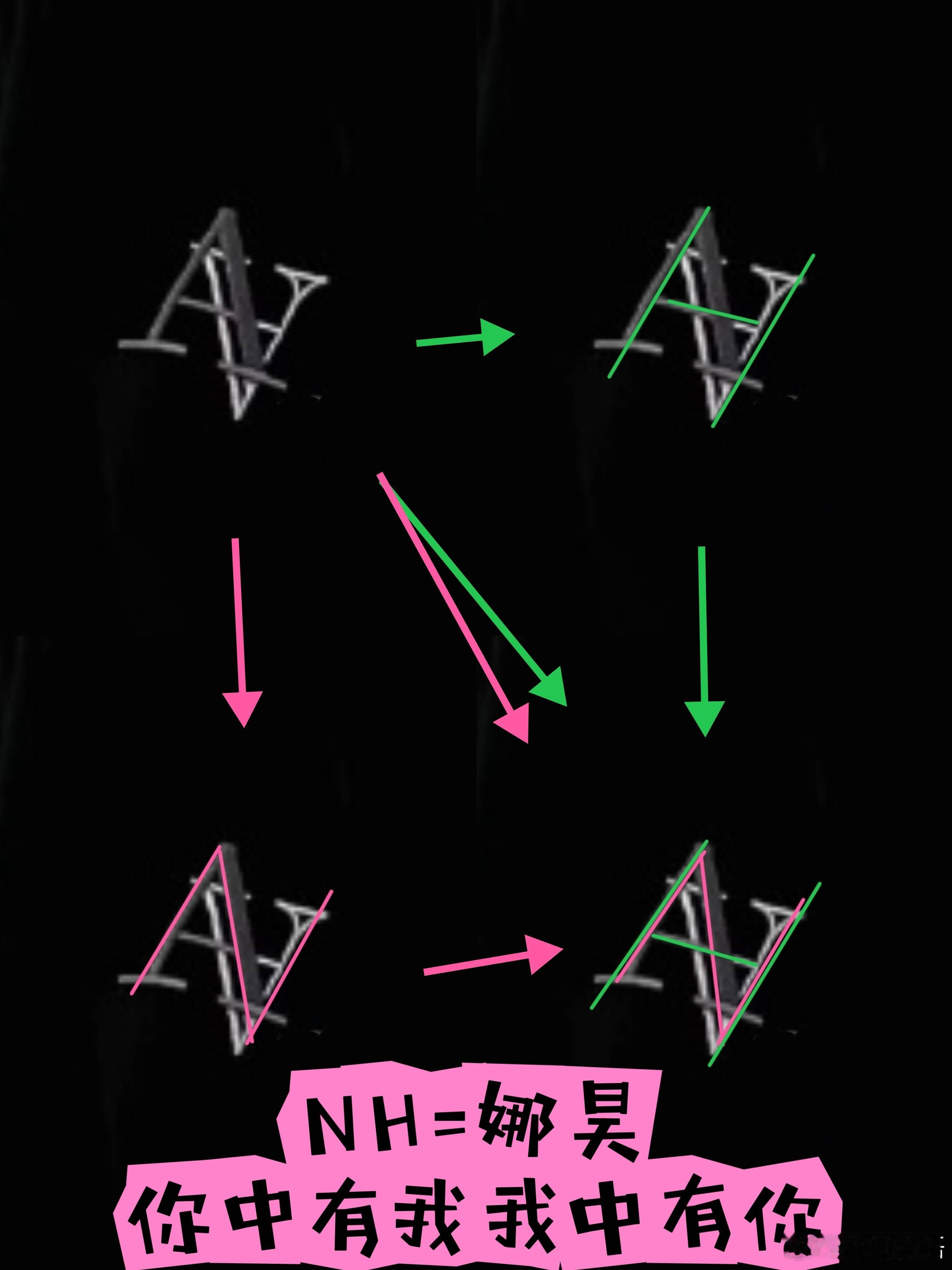 娜么昊看 🍬 娜么昊看 昨天姐夫那条裤子的logo再做一条详细的总结！两个A正