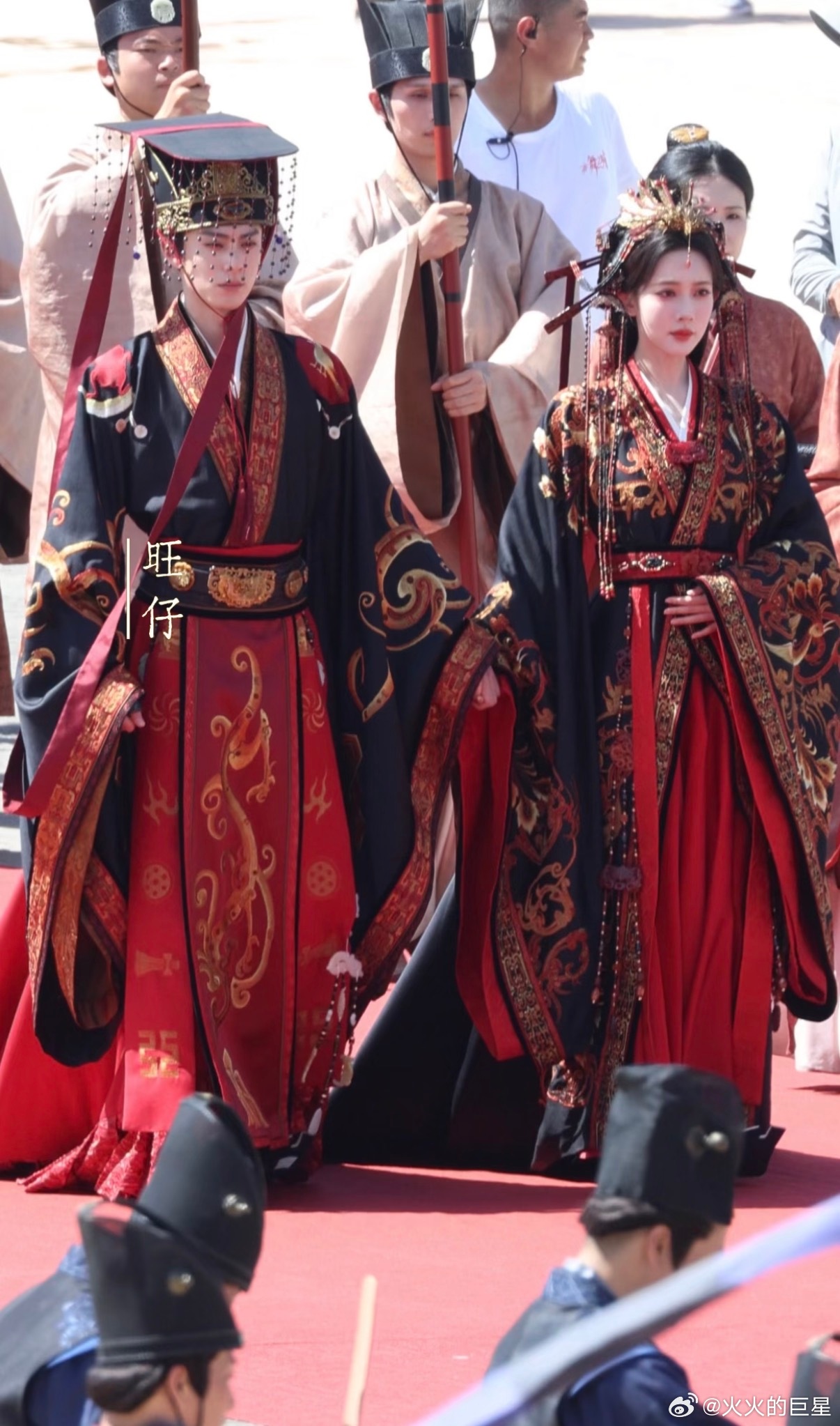 王鹤棣孟子义将门独后登基路透王鹤棣孟子义携手登基 这个《将门独后》一直在勾引我 