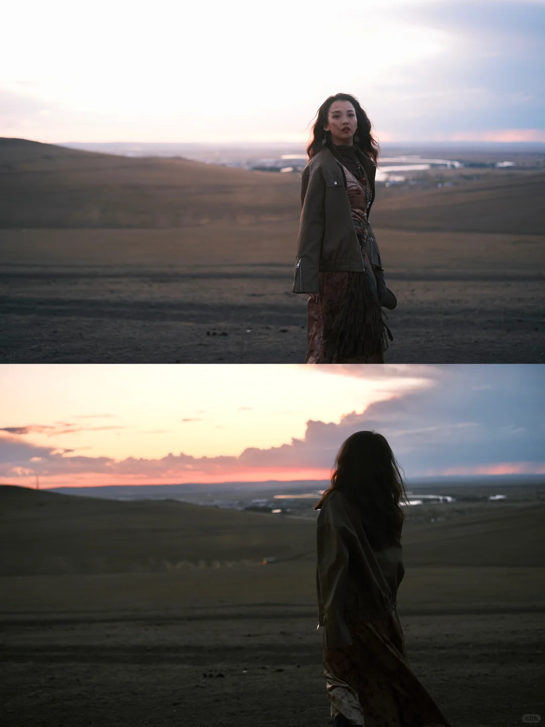 在黑山头看到了人生日落！