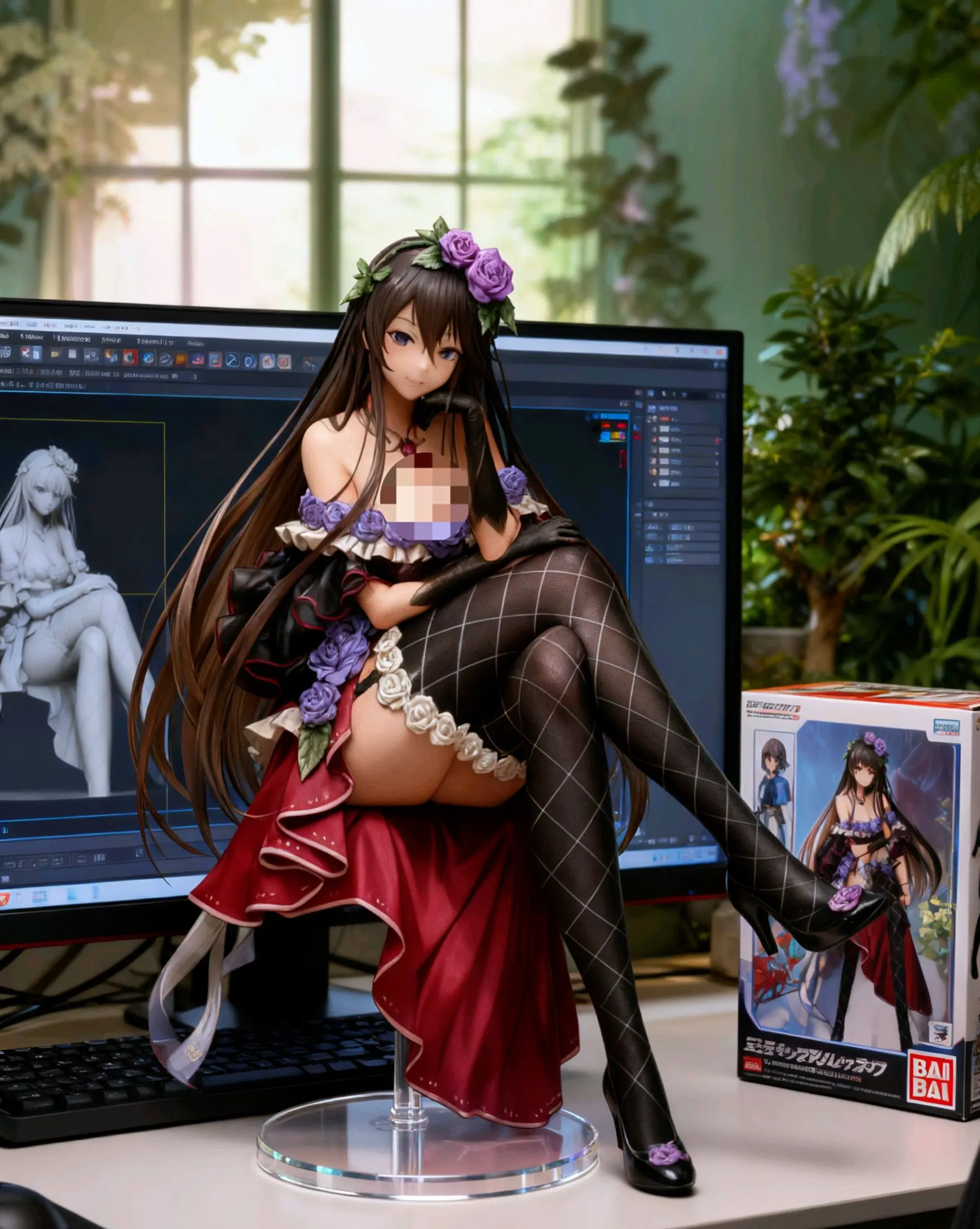 手办模型 3d建模 碧蓝幻想 手办模型 3d打印