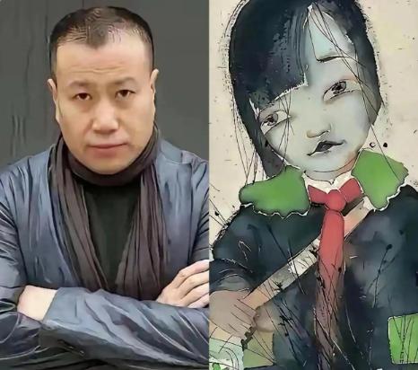 清华美院审美争议还没完全平息，央美资深教授的一幅《开学》作品，再次刷新大众对顶尖