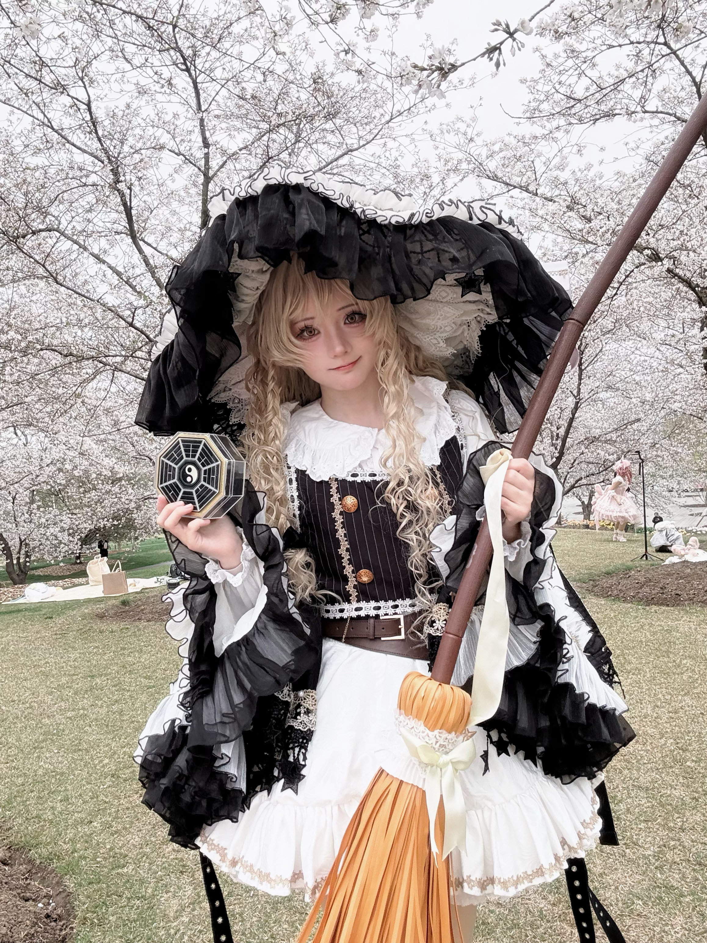 东方project我为首页添东方雾雨魔理沙cosplay     摸你傻 