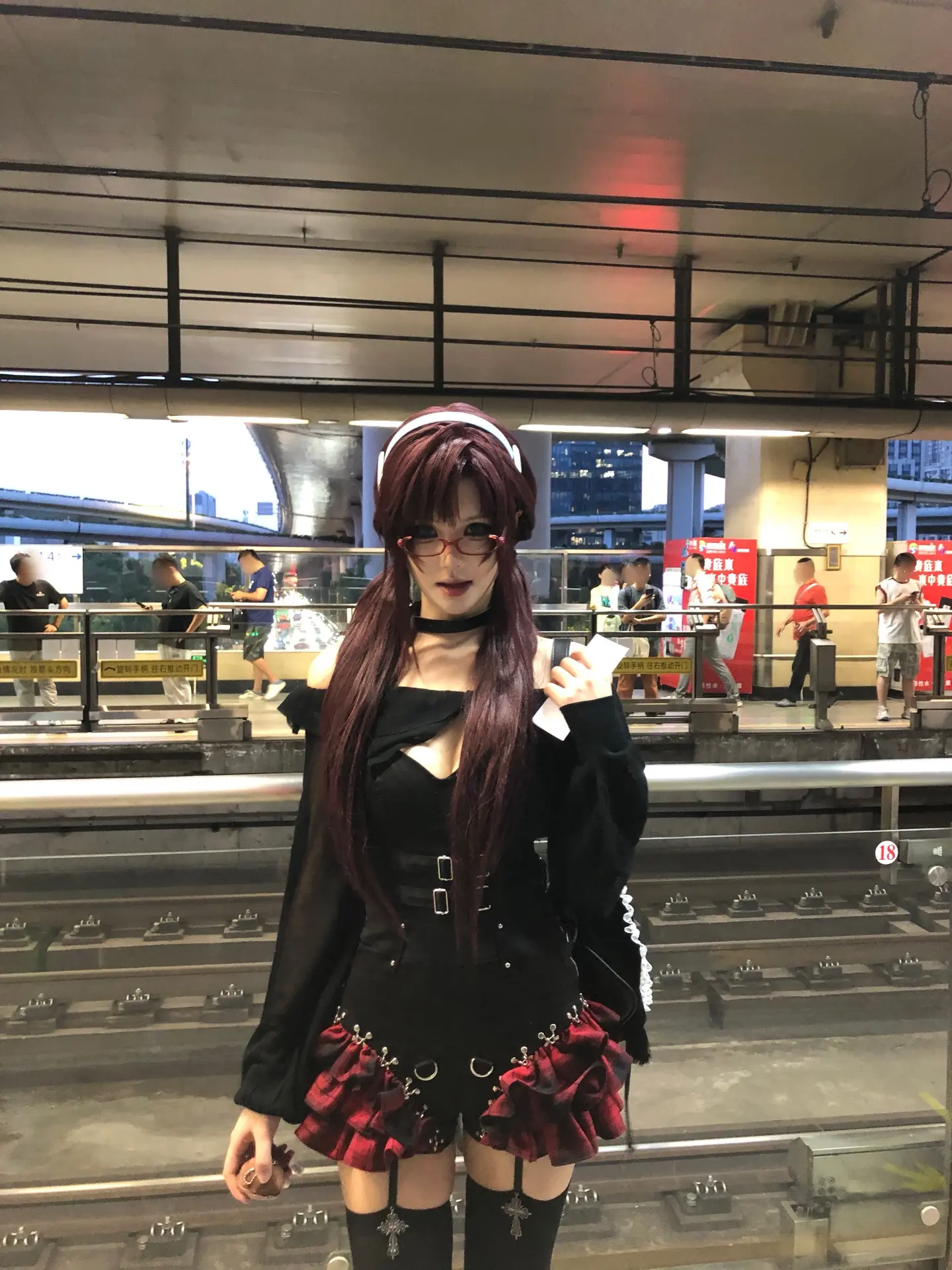 出门———玛丽私设版 雷阵雨天气好闷 但拍了好看的大头贴 多图来袭（私...