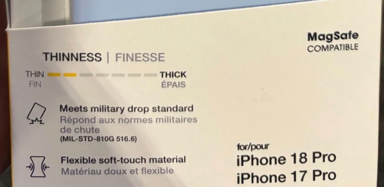 iPhone18ProMax手机壳曝光今年iPhone18Pro系列的外观肯定不