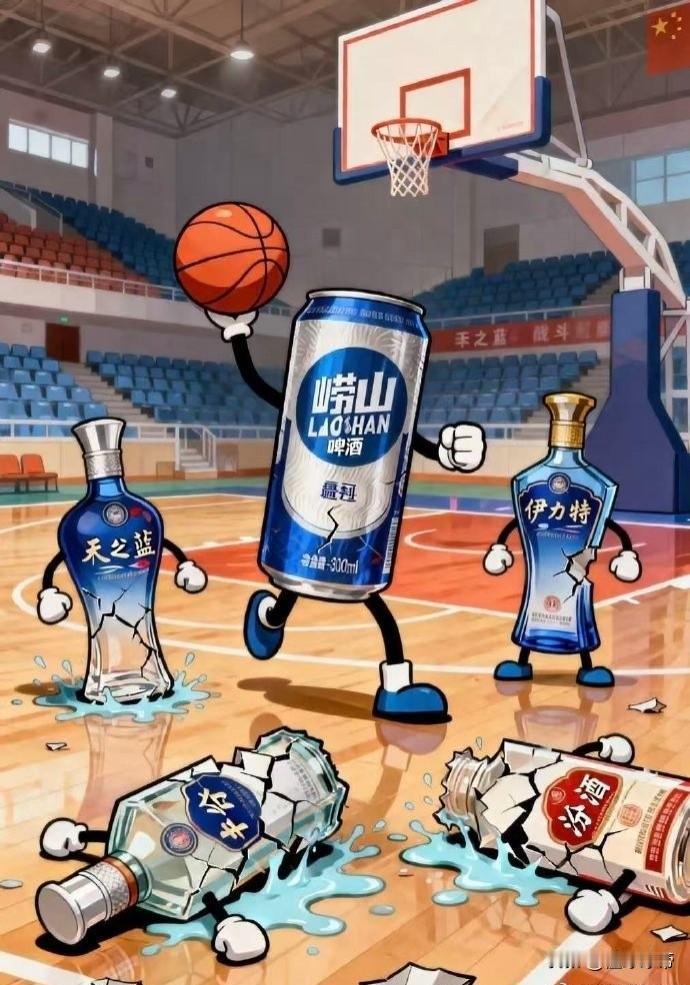 喝最烈的酒，打最精彩的篮球，CBA赞助商有1/4是酒企!

在本赛季CBA联赛中
