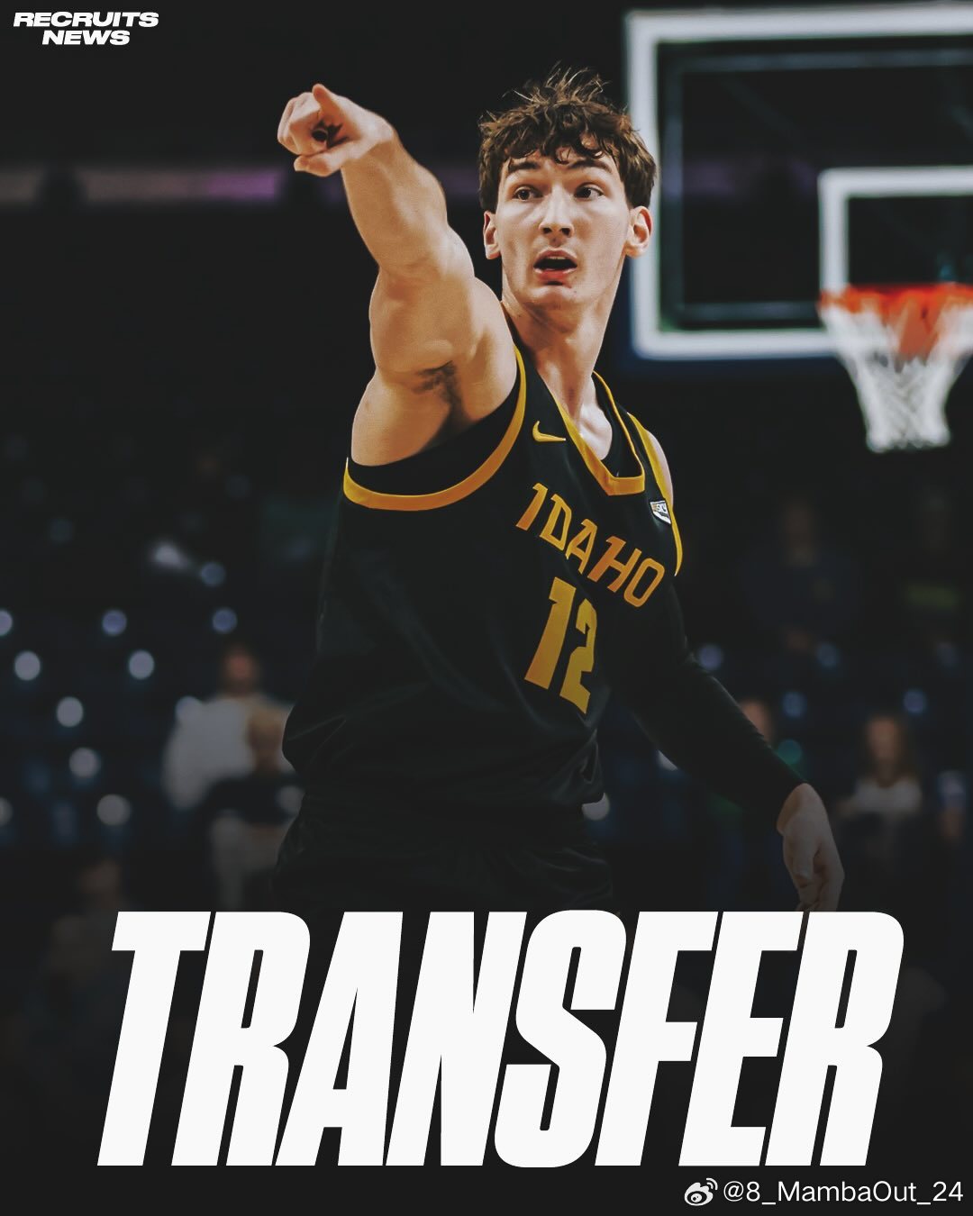 爱达荷大学前锋、Big Sky年度最佳大一新生杰克逊·拉斯穆森(Jackson 