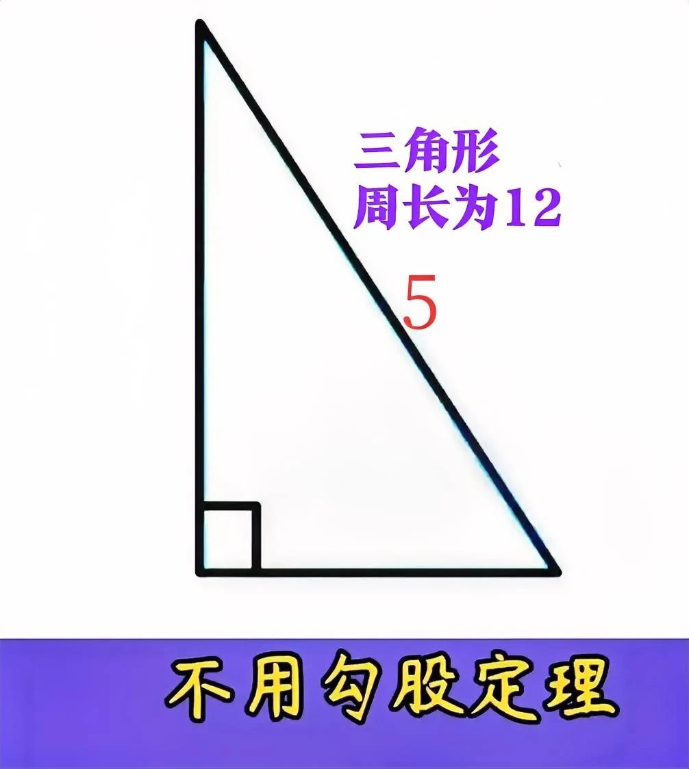 “团灭！一个会的也没有！”不使用超纲知识“勾股定理”，如何求解？这是一道小学数学