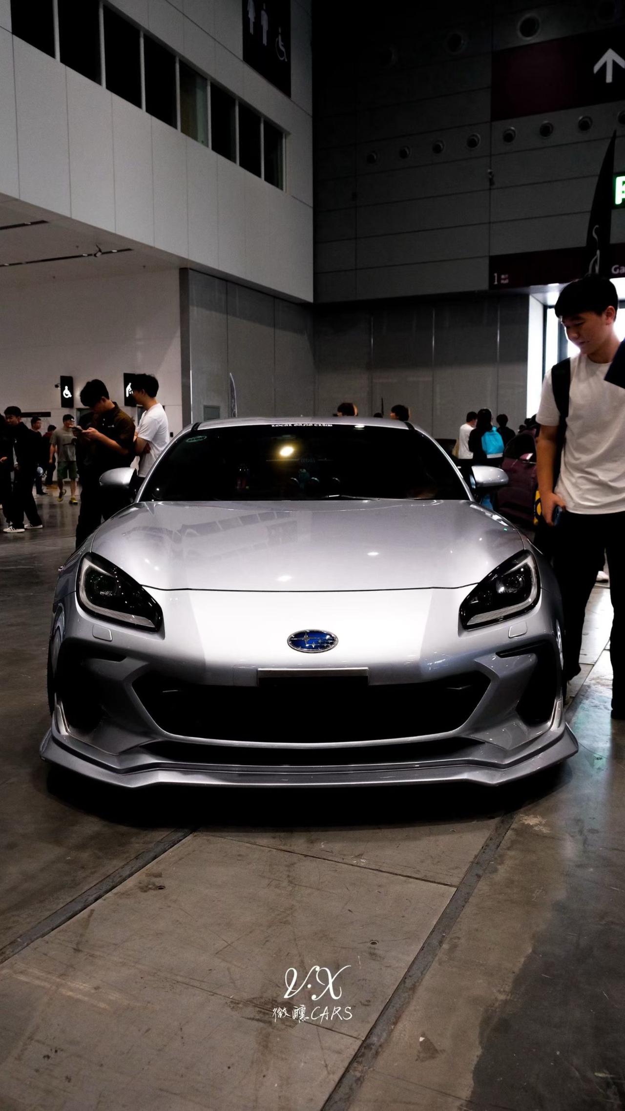 “答应我 副驾不能只坐黑丝”！改装车文化 汽车文化  车展现场打卡 brz改装案