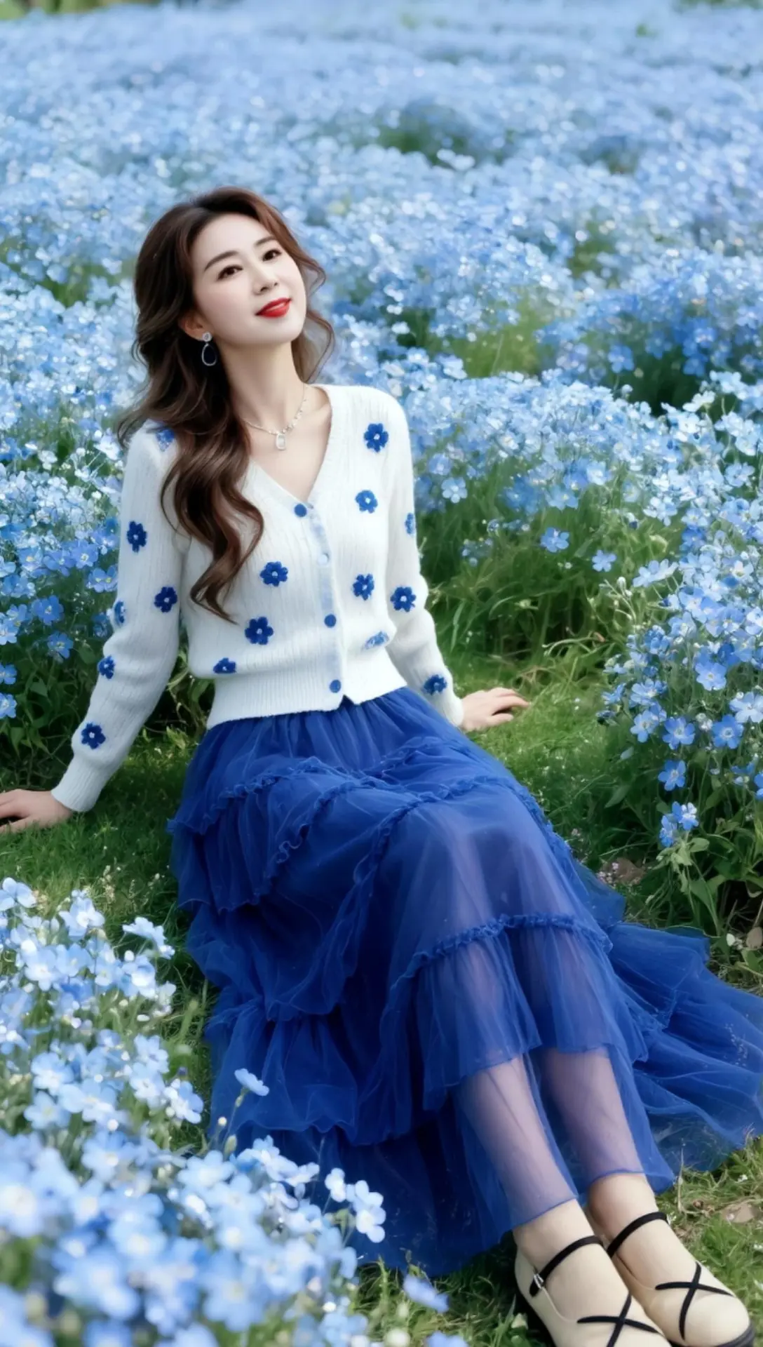 AI春日花田写真 随变ai随便玩