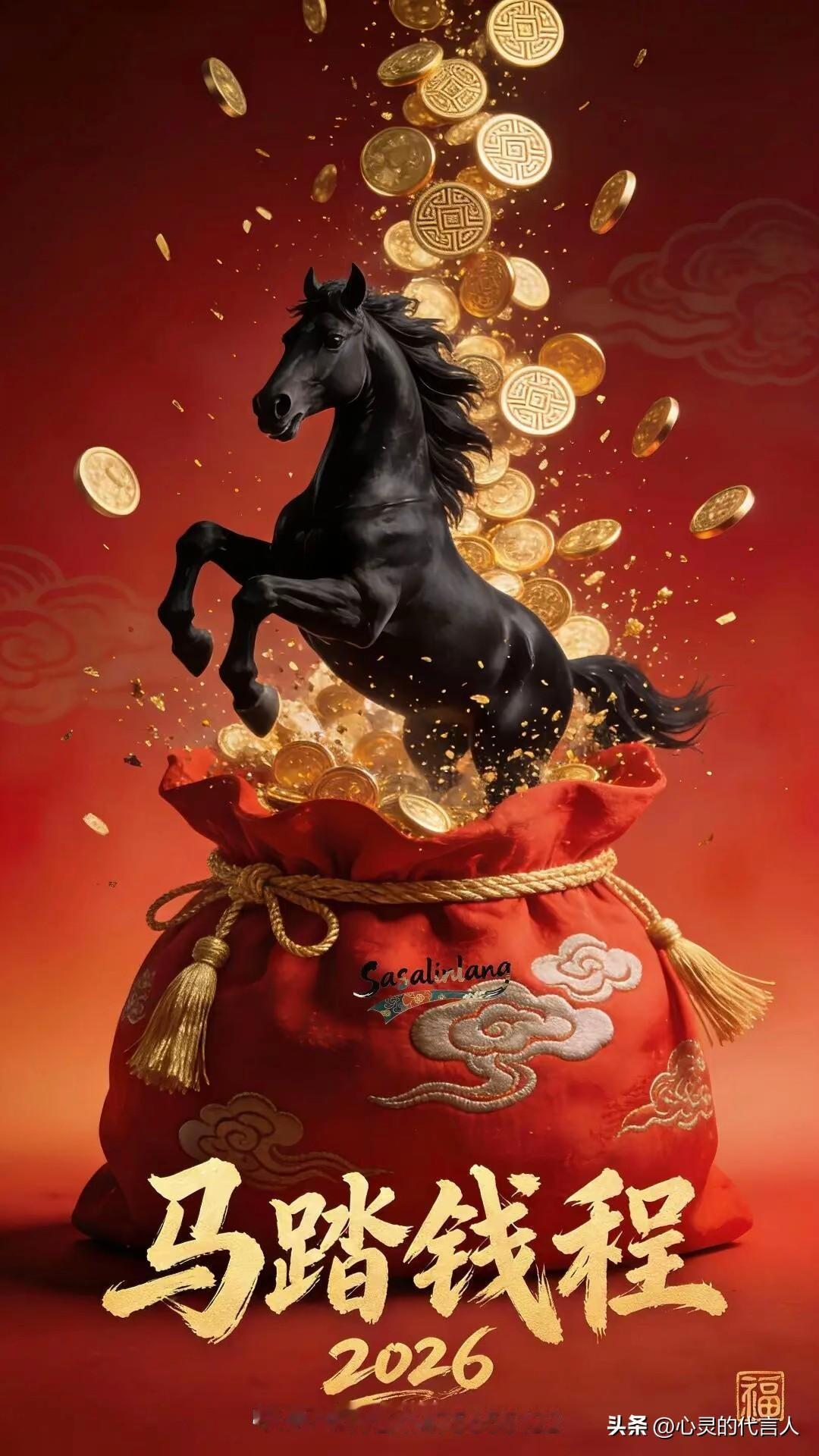 马年到，祝头条的网友们马年行好运，马年一马当先，马年马到成功，马年马上有钱，马年
