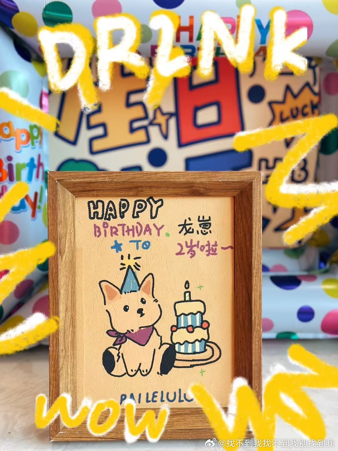 爱崽两岁happy🎂 ​​​