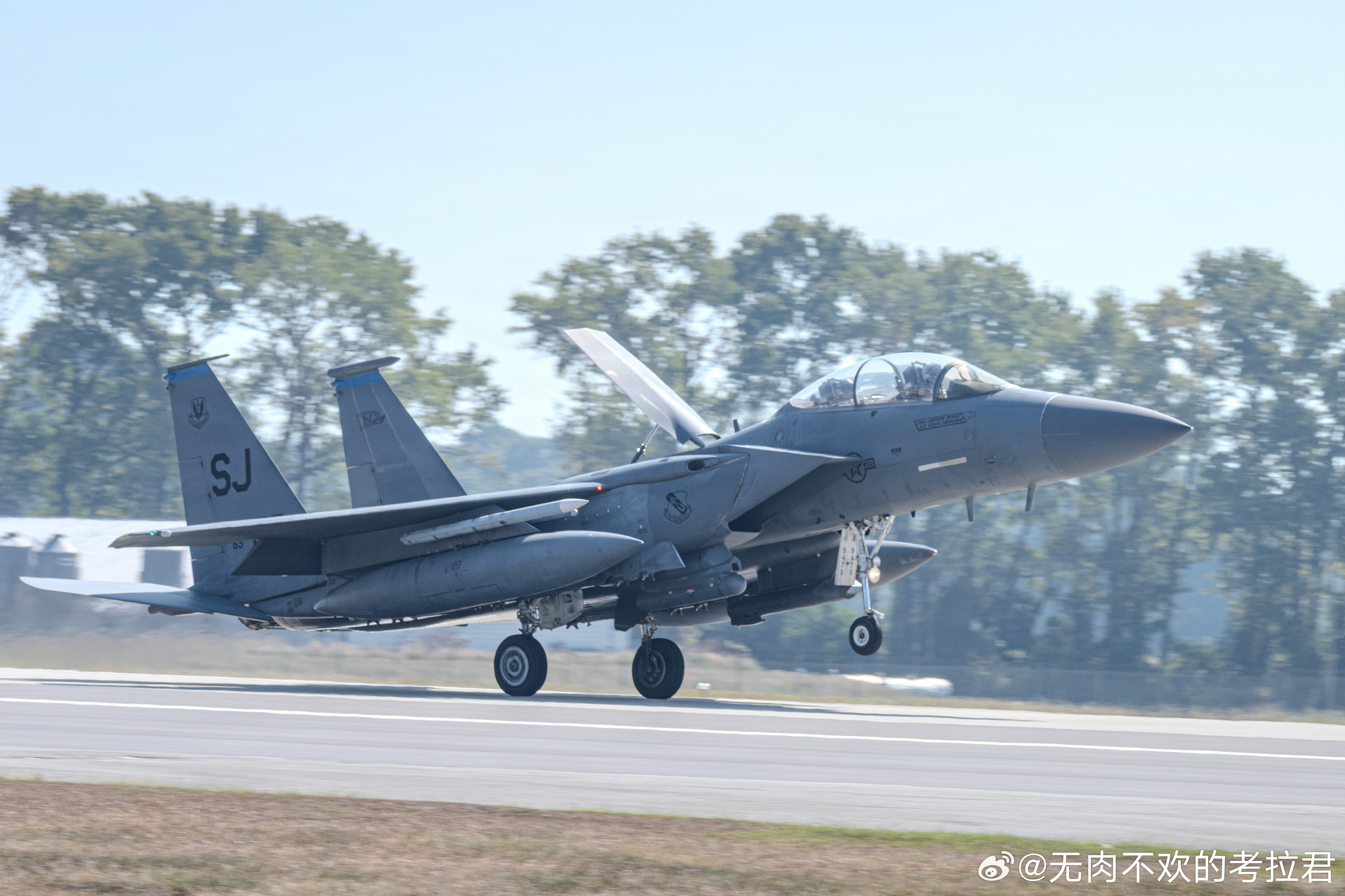 2026年10月2日，第333战斗机中队在北卡罗来纳州的西摩·约翰逊空军基地。 